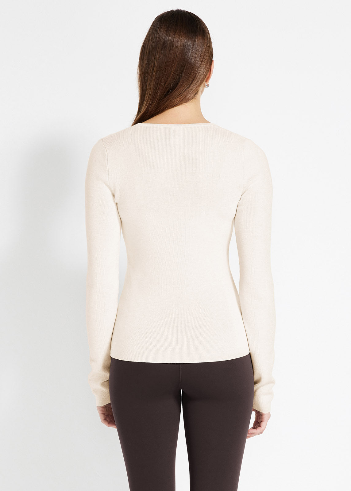 Snug Knit Scoop Long Sleeve