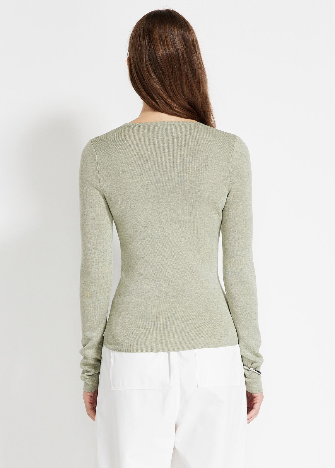 Snug Knit Scoop Long Sleeve