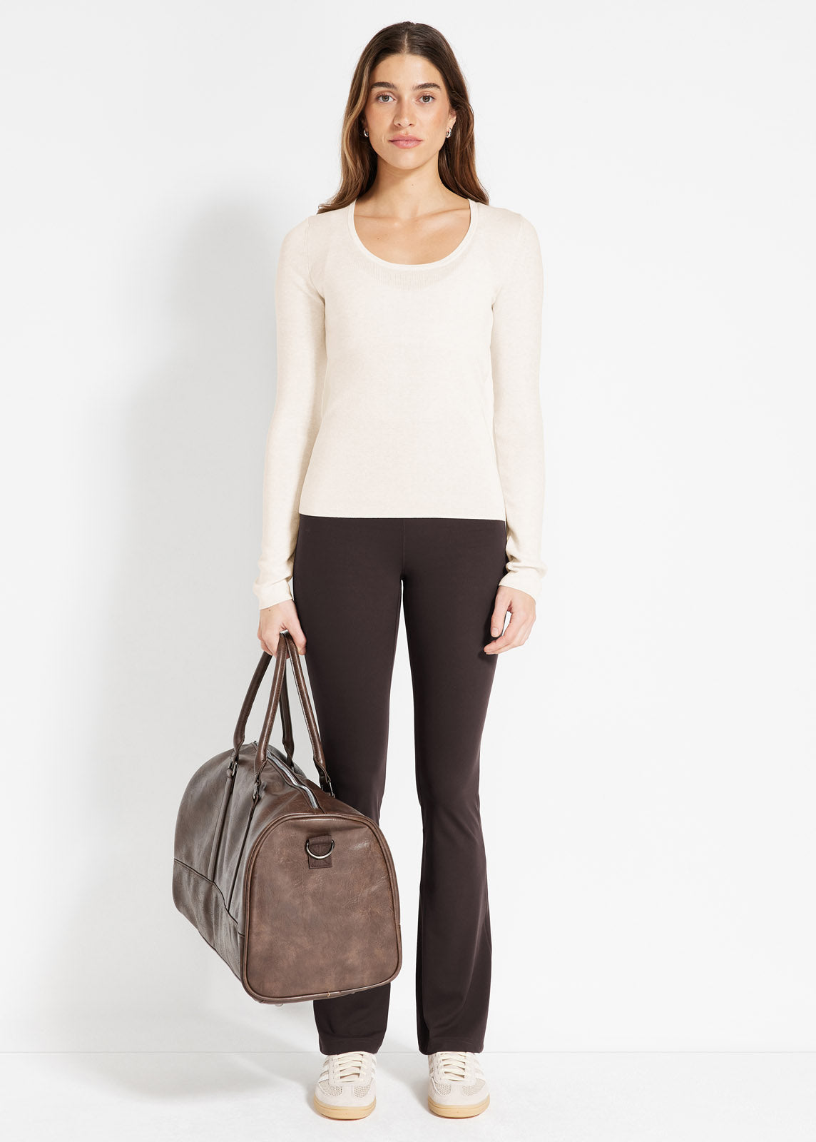 Snug Knit Scoop Long Sleeve