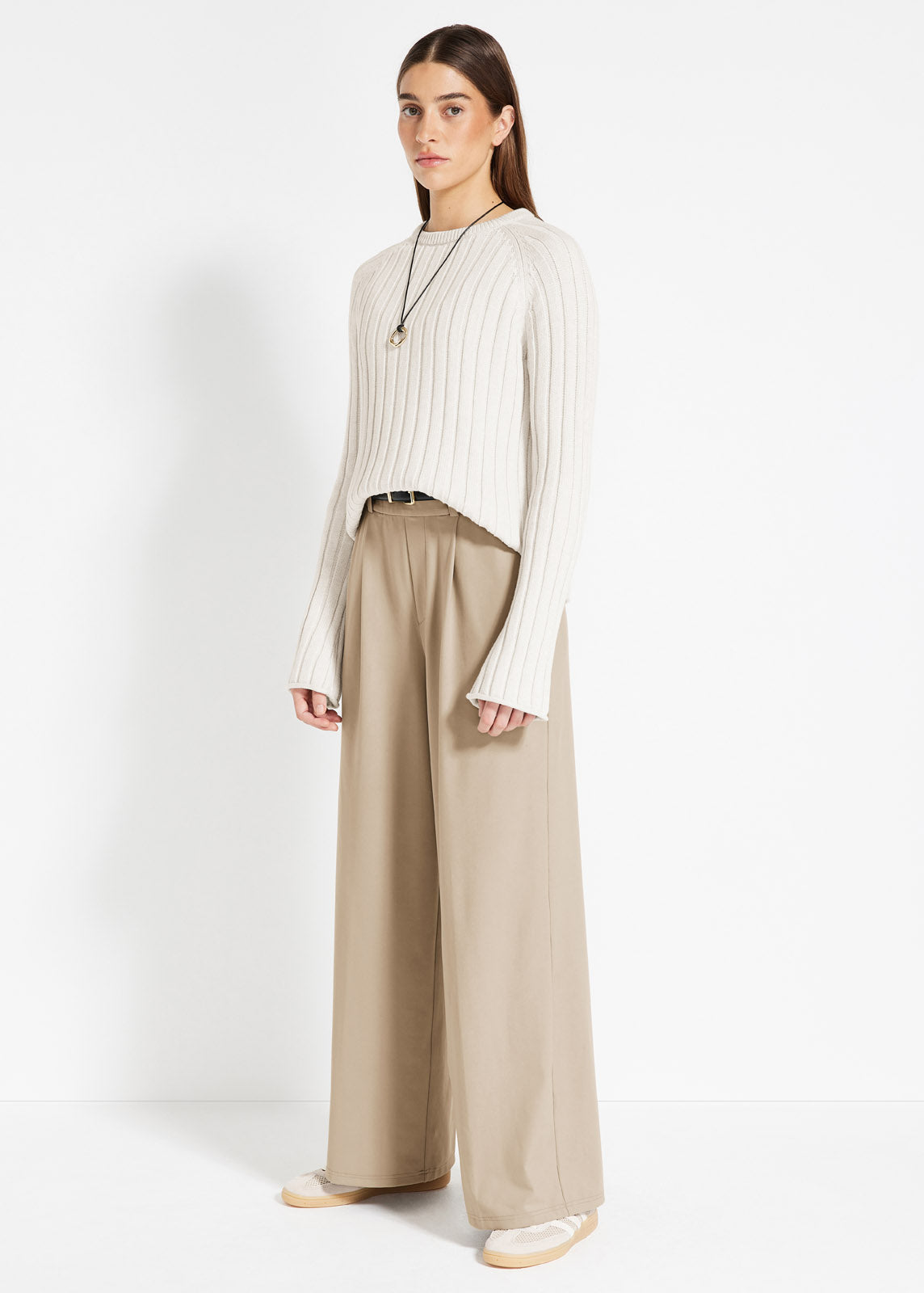 Knitted Rib Long Sleeve