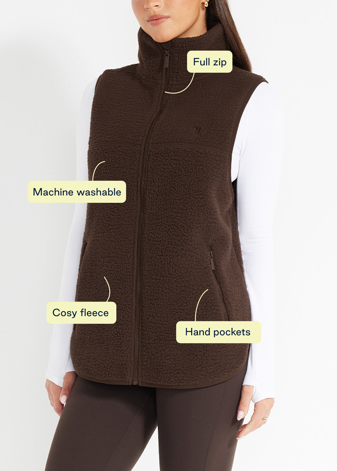 Explore More Sherpa Vest