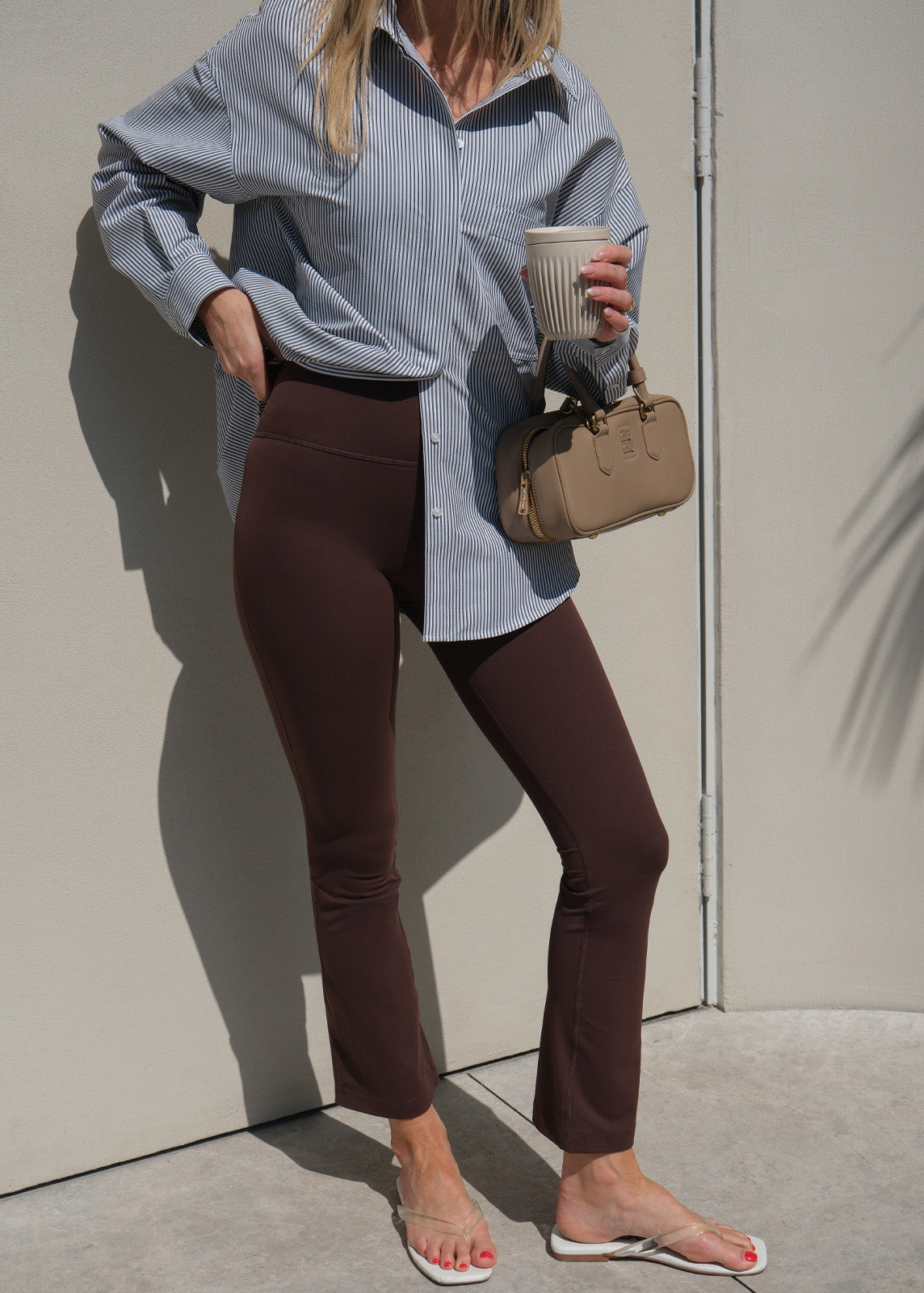 In Motion Pocket Cropped Flare Pant