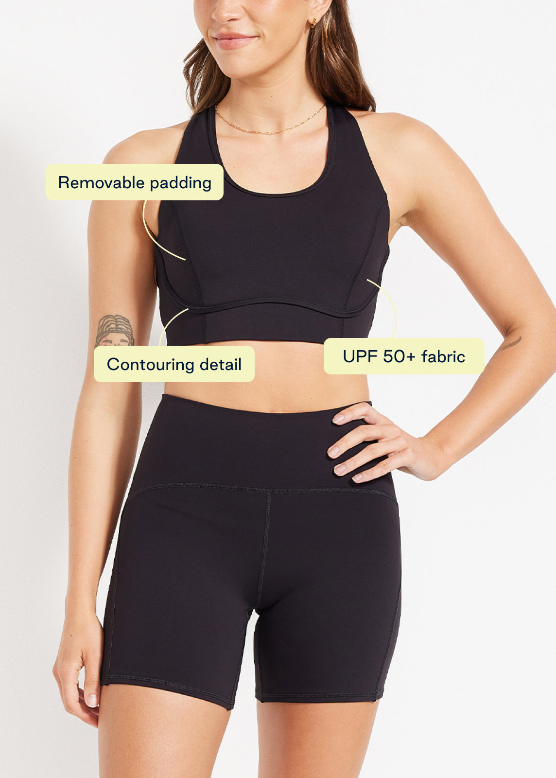 Sweat To Splash® Racer Bra