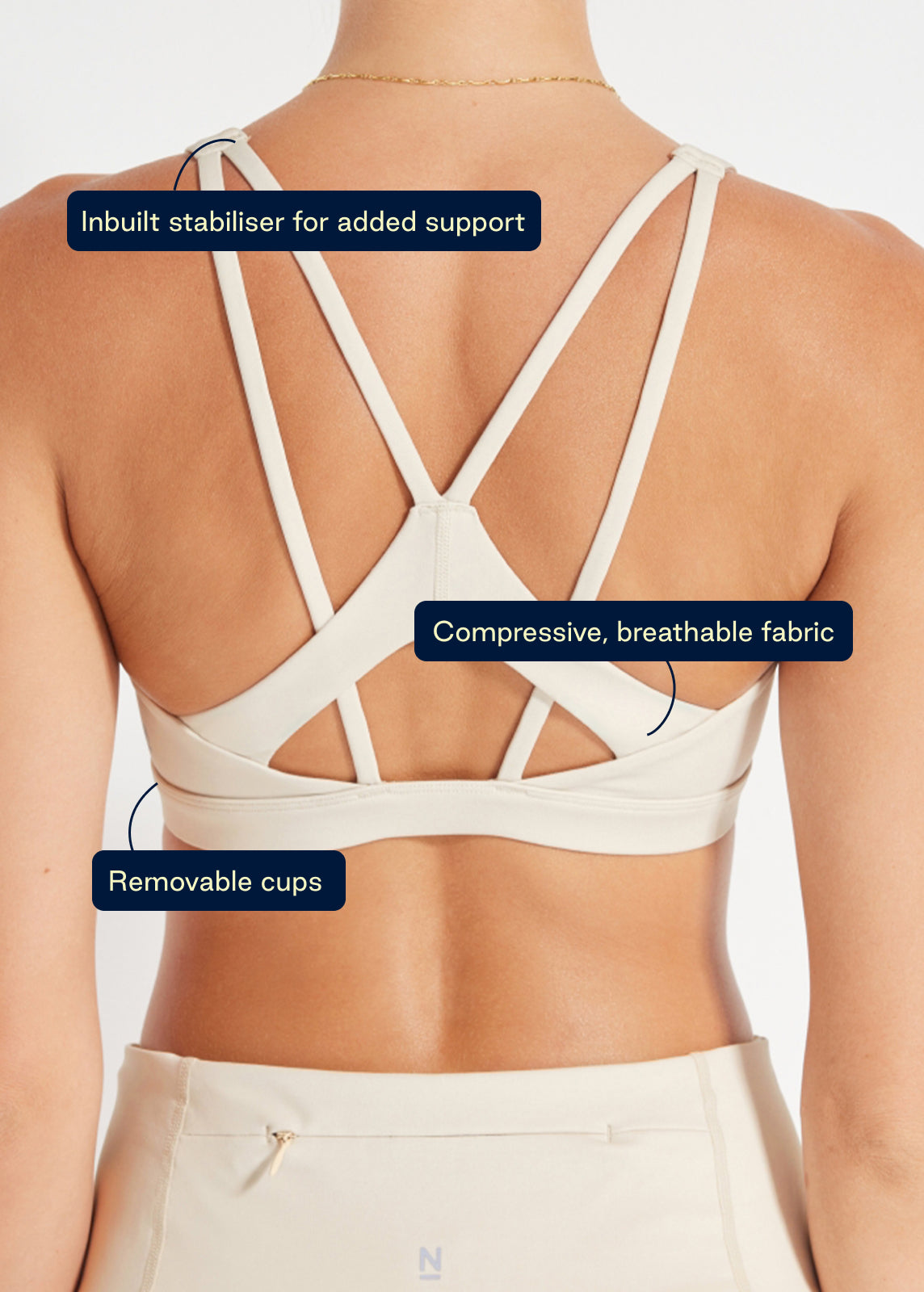 In Tempo Strappy A-C Bra