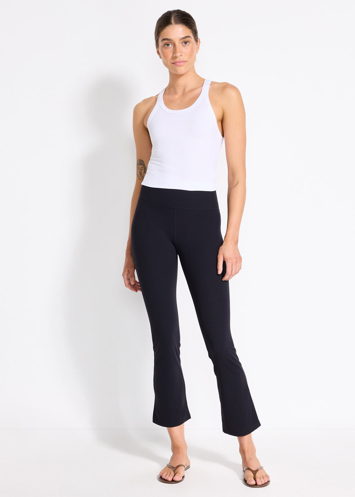 In Motion Pocket Cropped Flare Pant