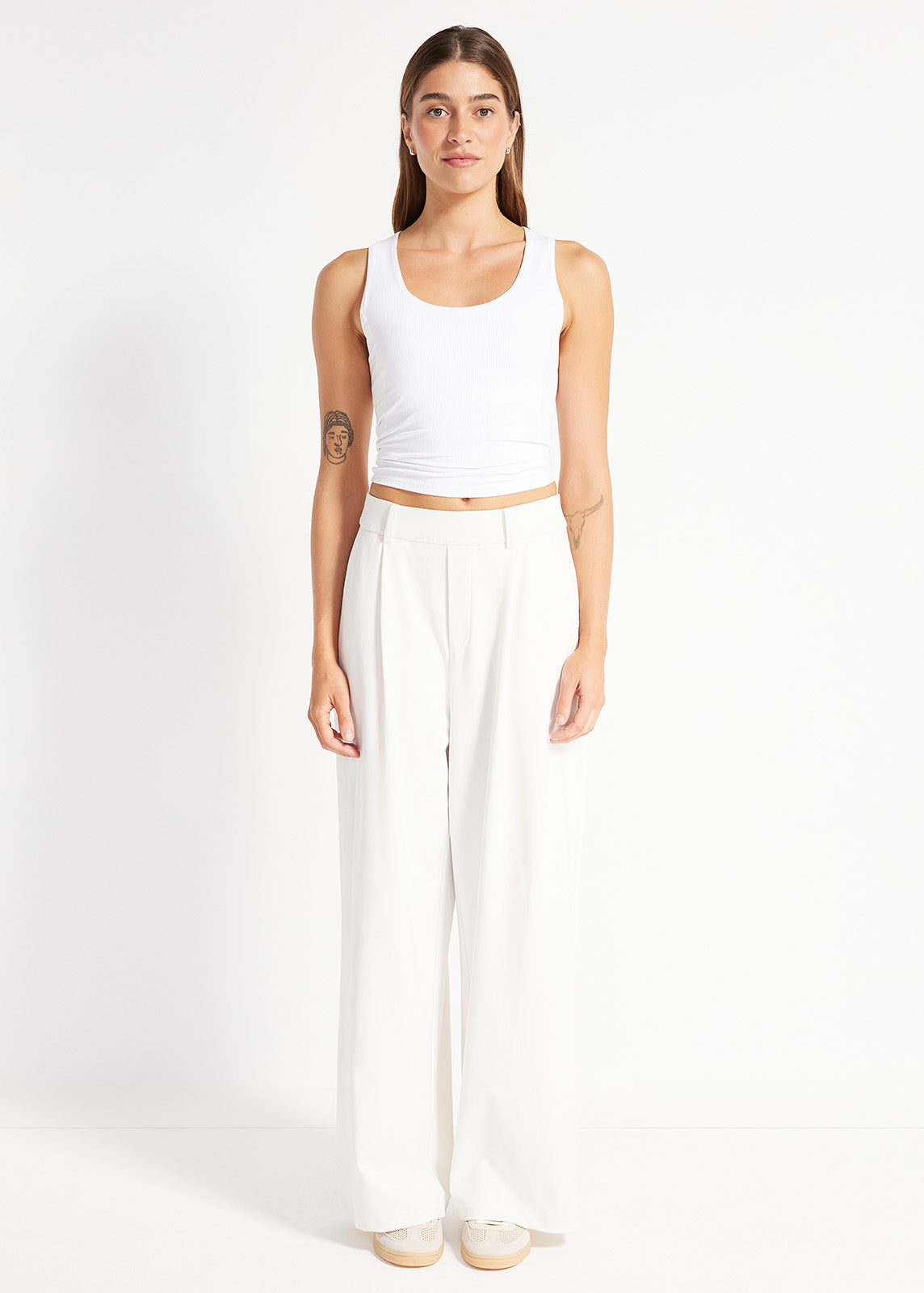 Pleated Tailored Trouser