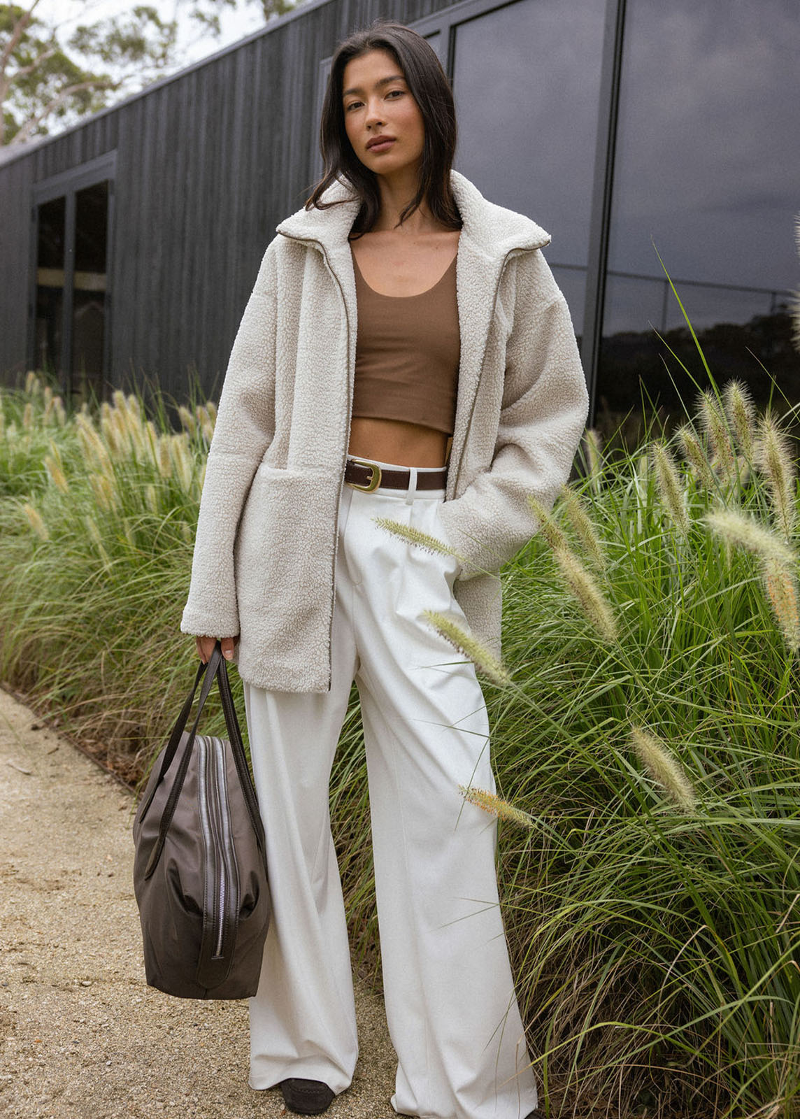 Pleated Tailored Trouser