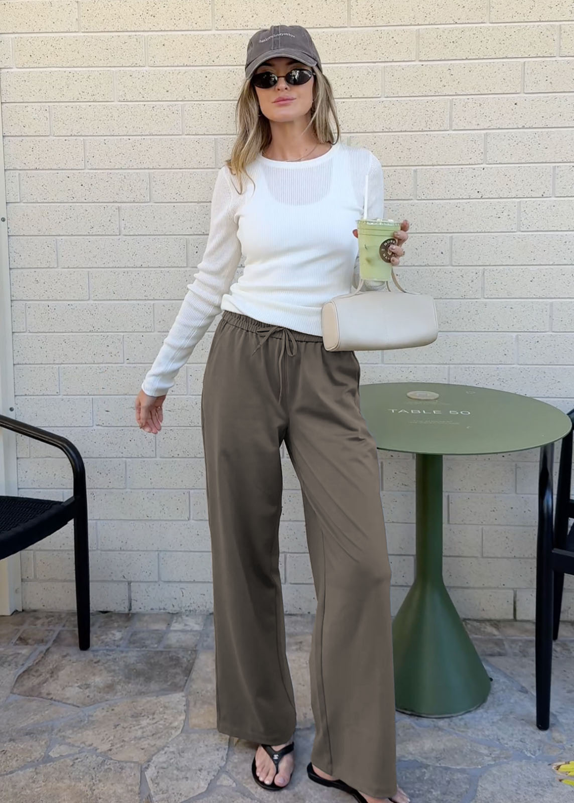Travel Wide Leg Pant