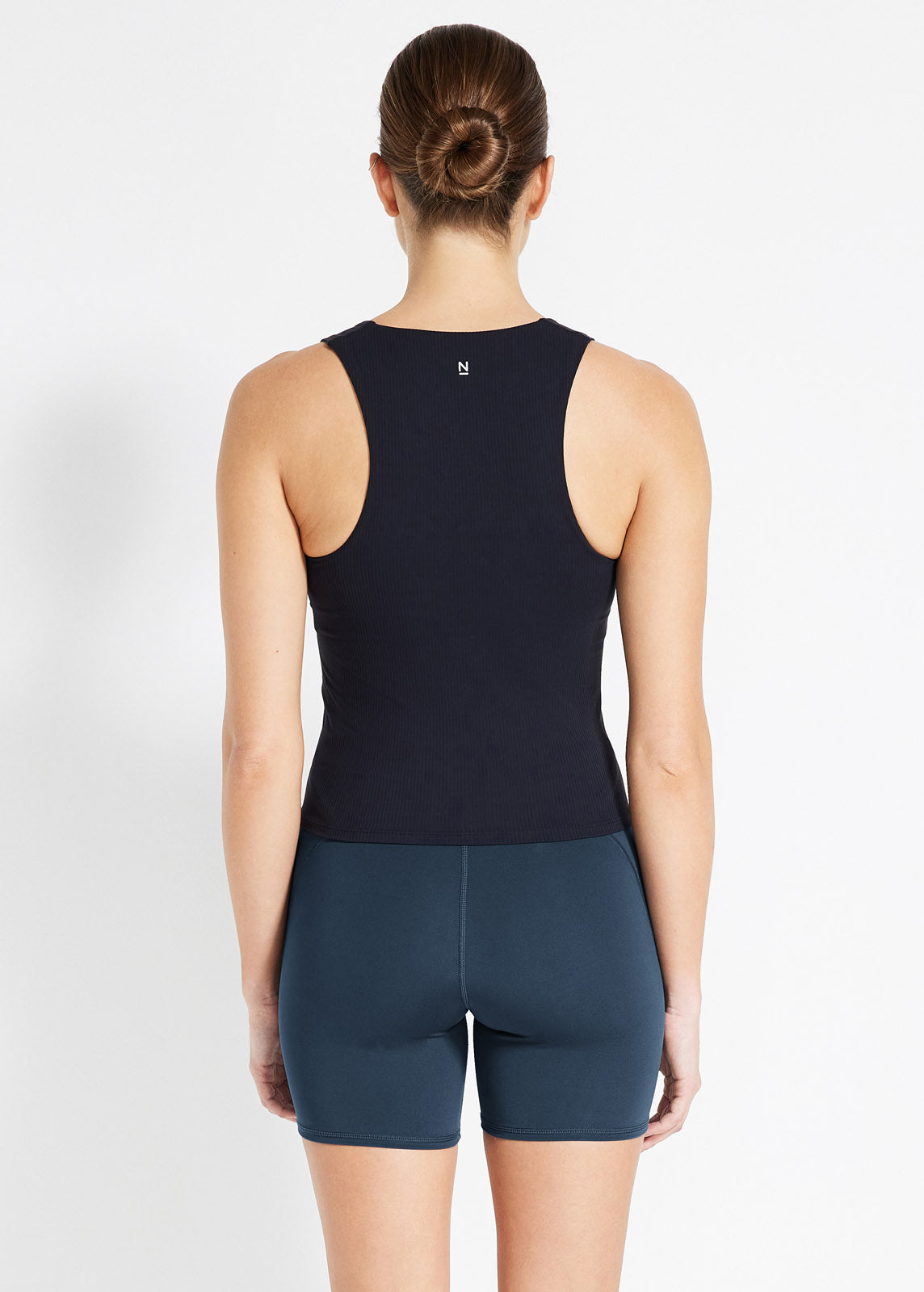 Ribbed Cardio 2-1 Scoop Tank