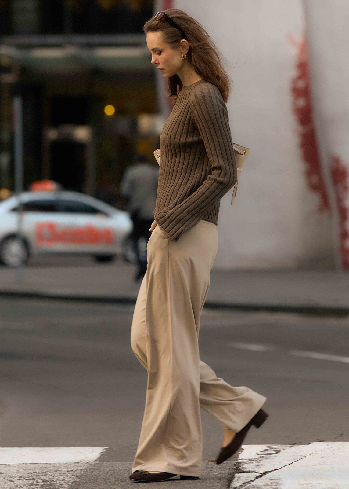 Knitted Rib Long Sleeve