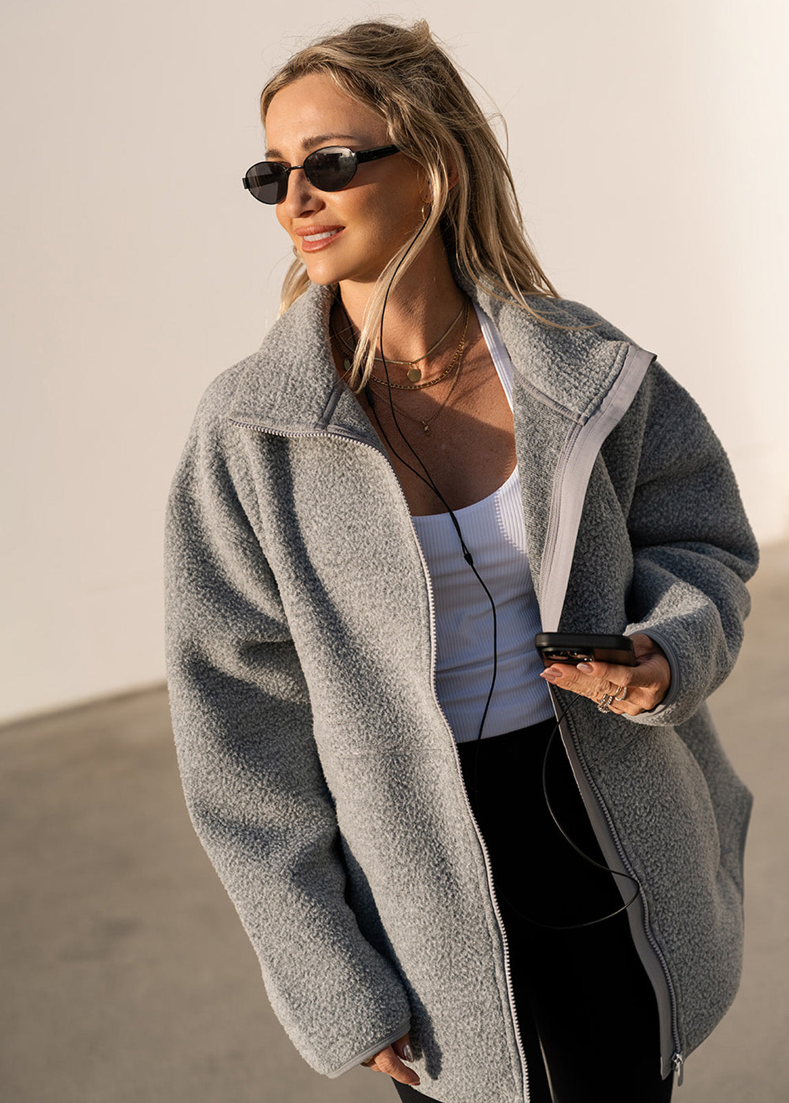 Rain Or Shine Sherpa Jacket