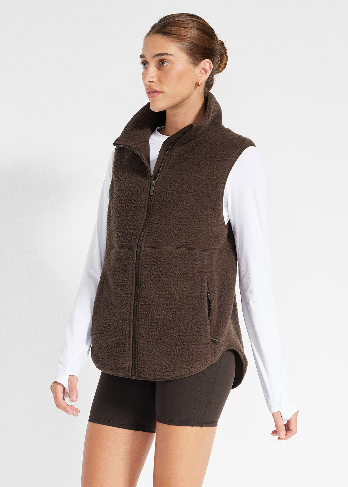 Rain Or Shine Sherpa Vest