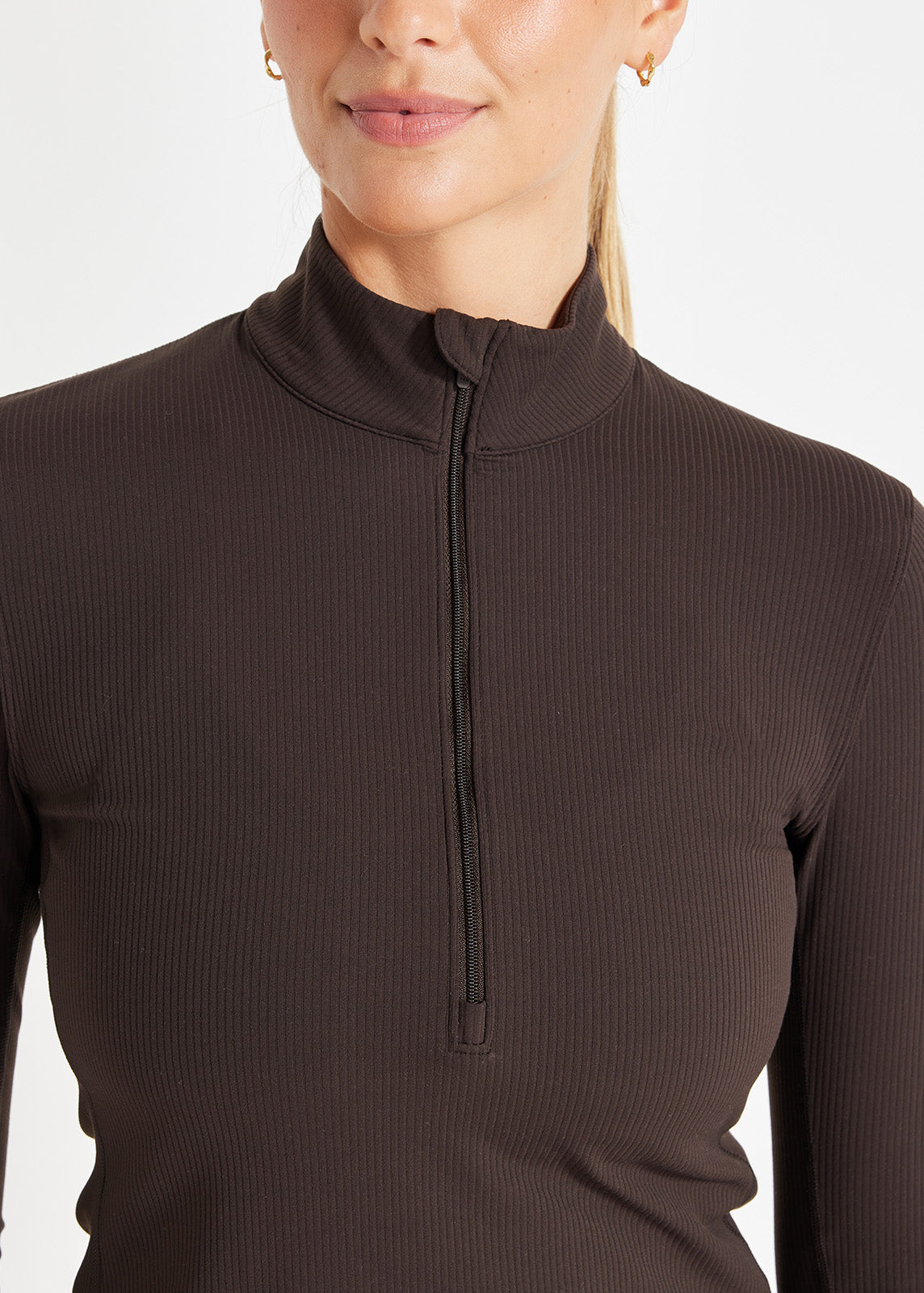 Ribbed Cardio 1/2 Zip