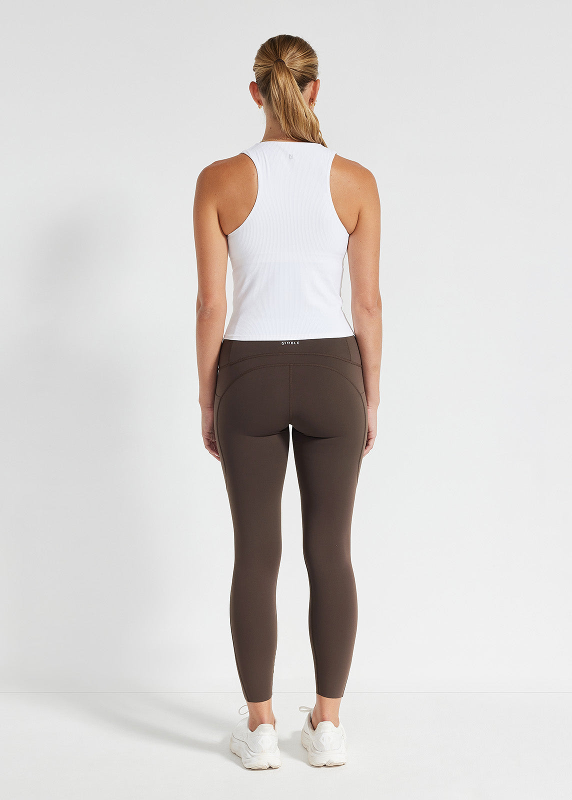 Ribbed Cardio 2-1 Scoop Tank