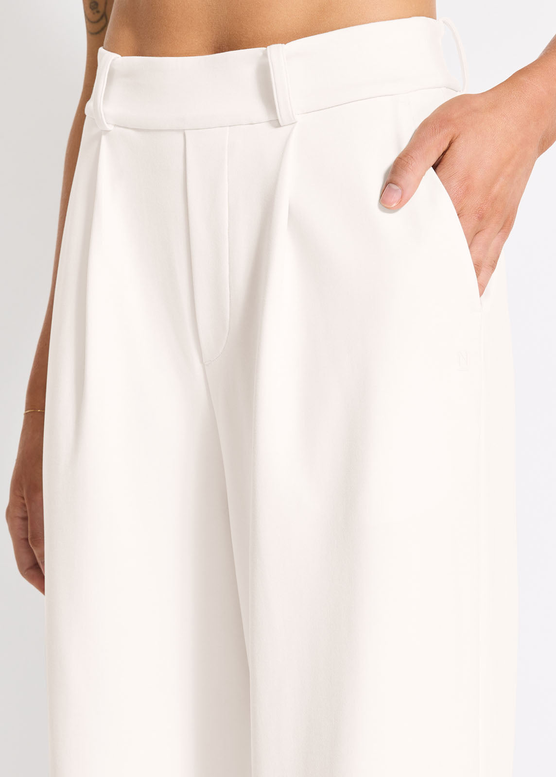 Pleated Tailored Trouser