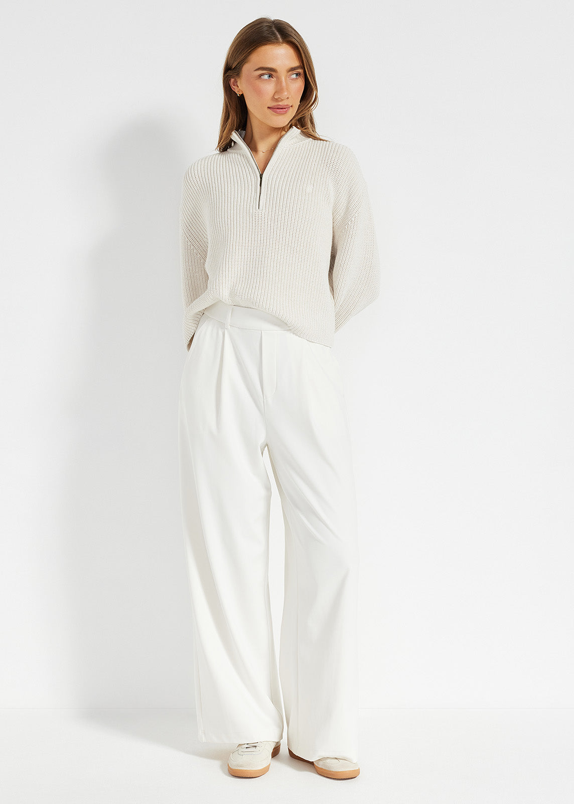 Everyday Ribbed 1/2 Zip