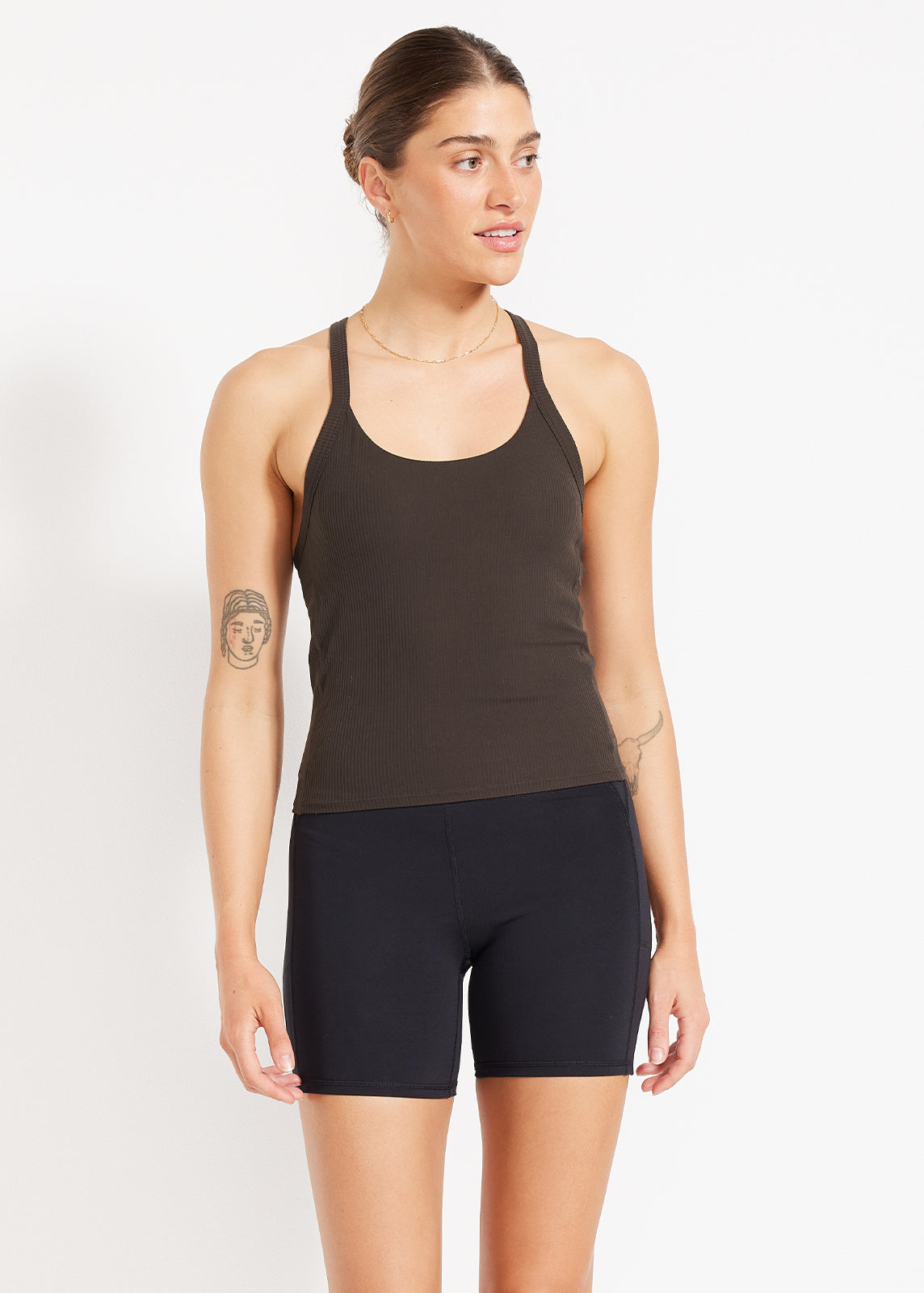 Ribbed Cardio 2-1 Tank